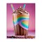 Stupell Industries Rainbow Hued Milkshake Canvas Design by Tabz Jones